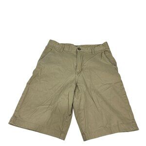 George Mens Khaki Chino Shorts Size 30 Casual Lightweight Summer Wear